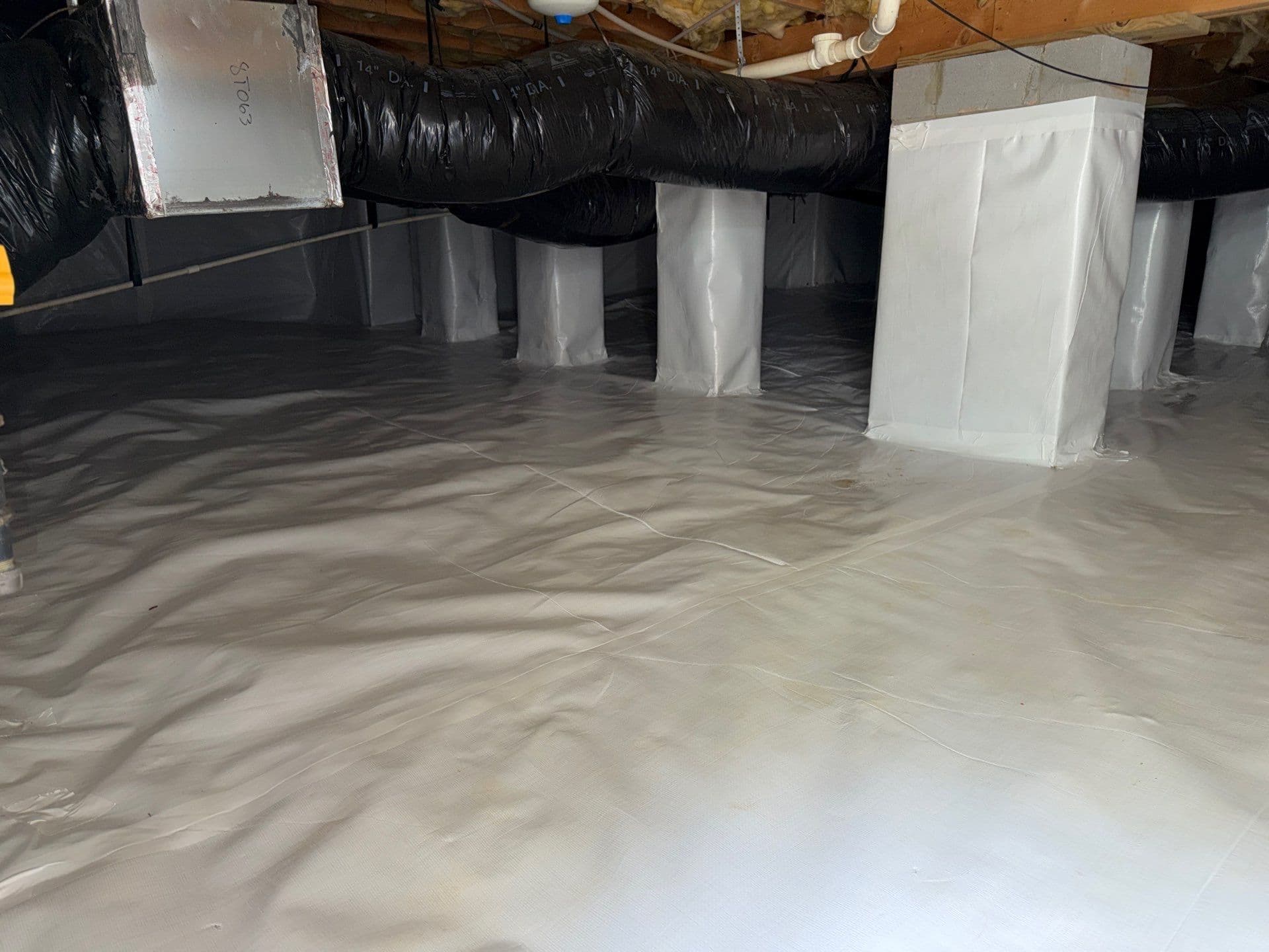 Gallery photos for Crawl Space Overhaul in Cary NC: Image #2