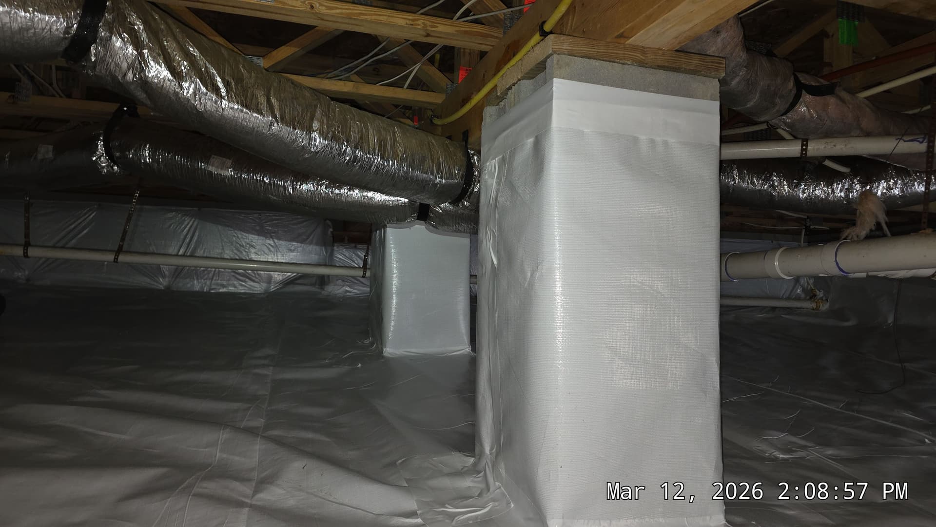 Gallery photos for Crawlspace Upgrade with Vapor Barrier and Dehumidifier Installation: Image #5