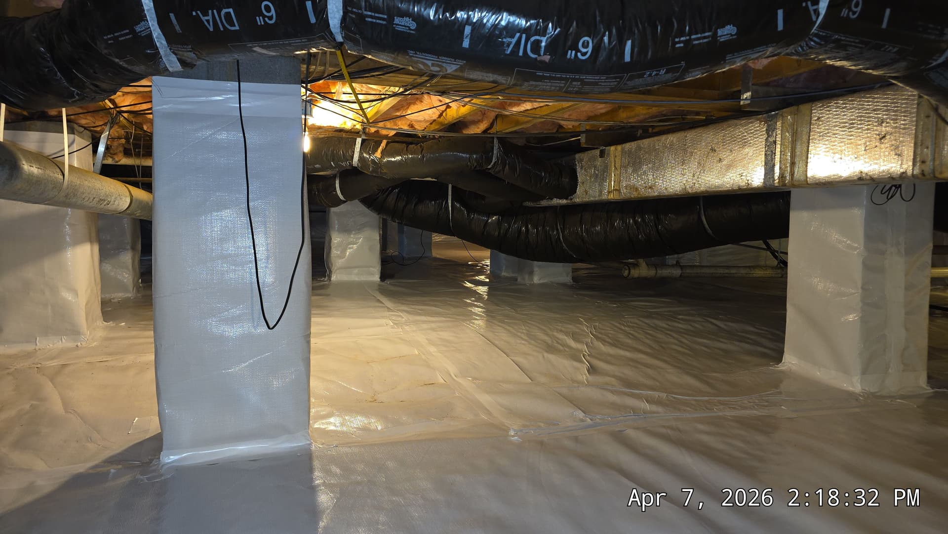 Gallery photos for Full Crawl Space Encapsulation Done Right in Durham: Image #1