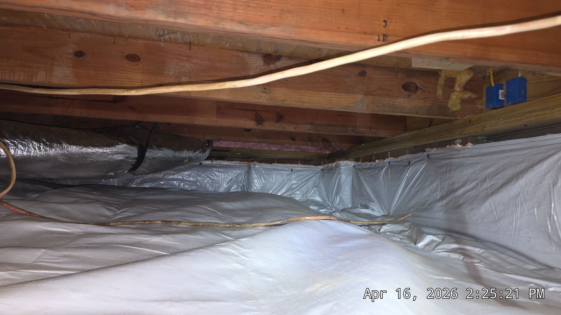 Gallery photos for Crawl Space Encapsulation with Aprilaire Dehumidifier in Graham NC: Image #2