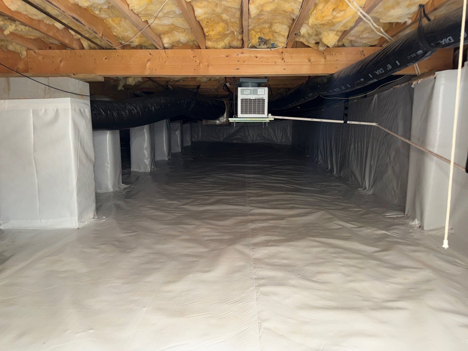 Crawl Space Overhaul in Cary NC