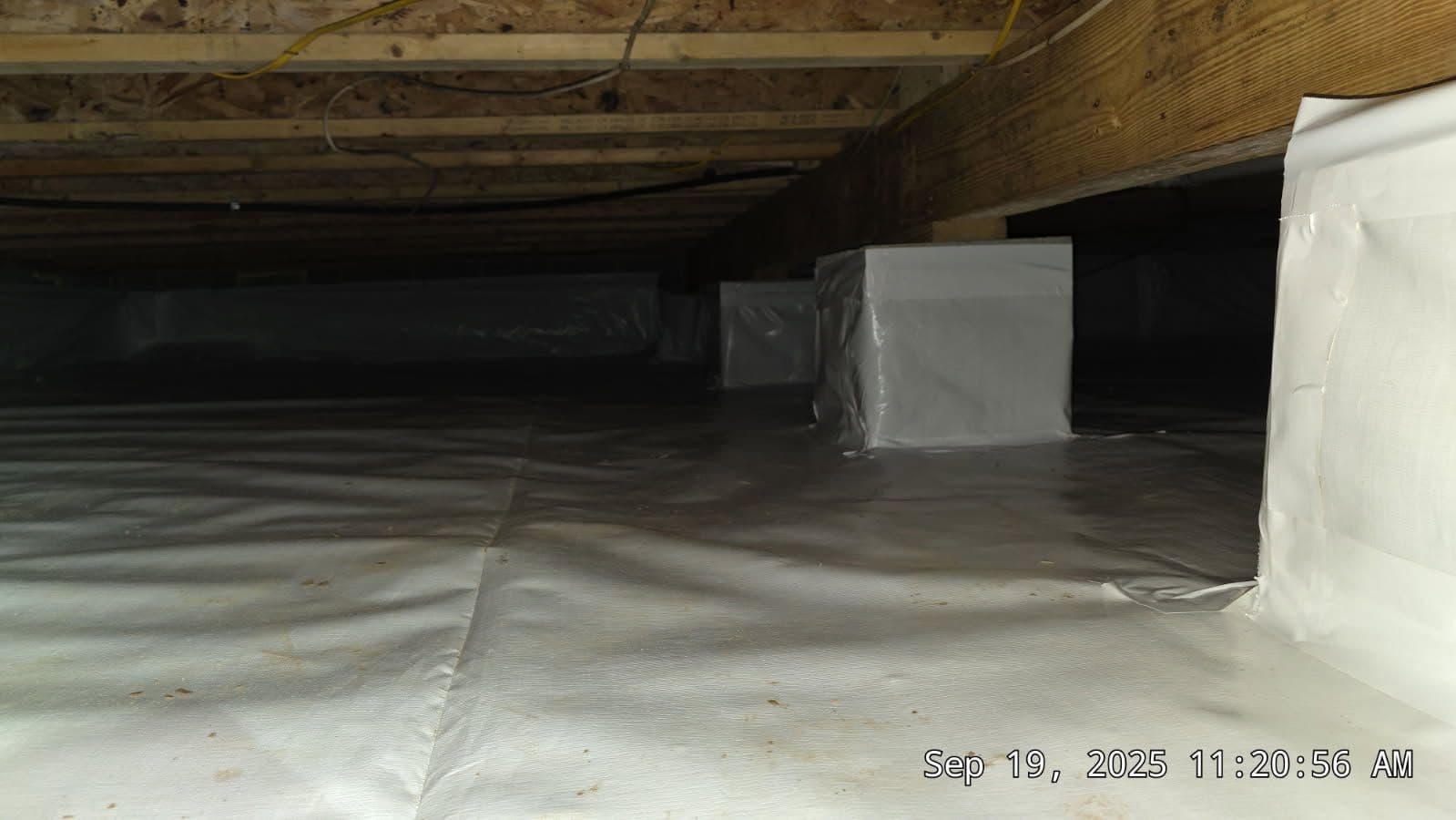 Gallery photos for Durham Crawl Space Encapsulation for Moisture Control: Image #2