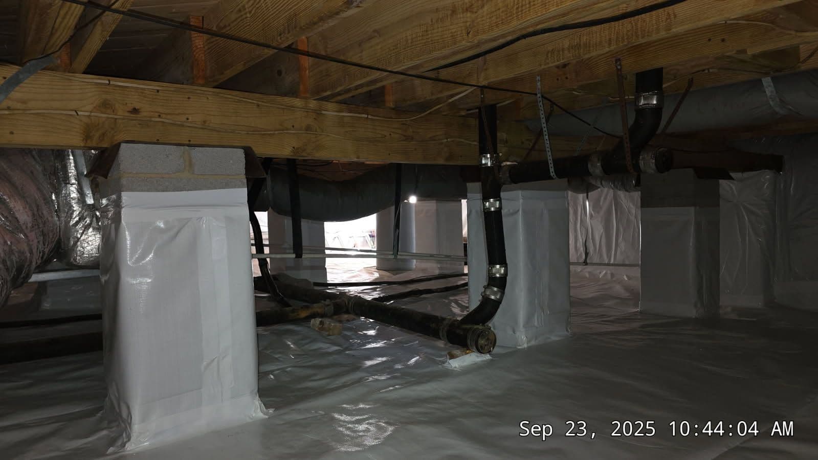 Gallery photos for Chapel Hill Crawl Space Encapsulation Success: Image #2