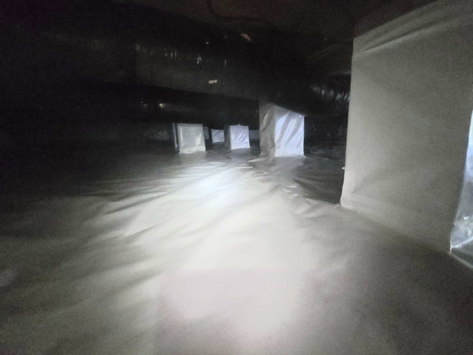 Gallery photos for Crawl Space Encapsulation Project in Hillsborough: Image #2