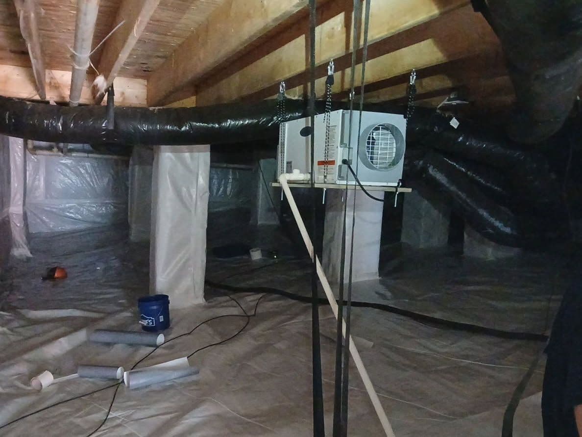 Gallery photos for Crawl Space Makeover in Clayton NC: Image #2