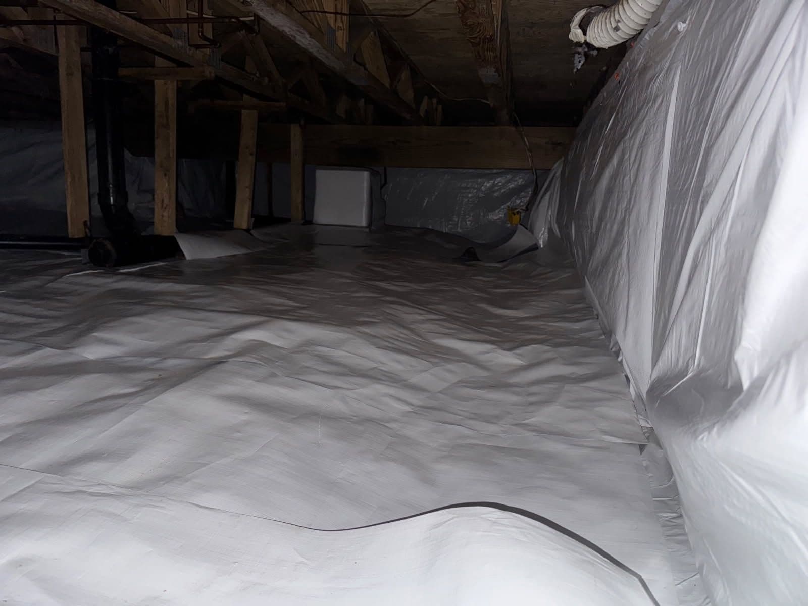 Gallery photos for Crawl Space Encapsulation Success in Durham NC: Image #2