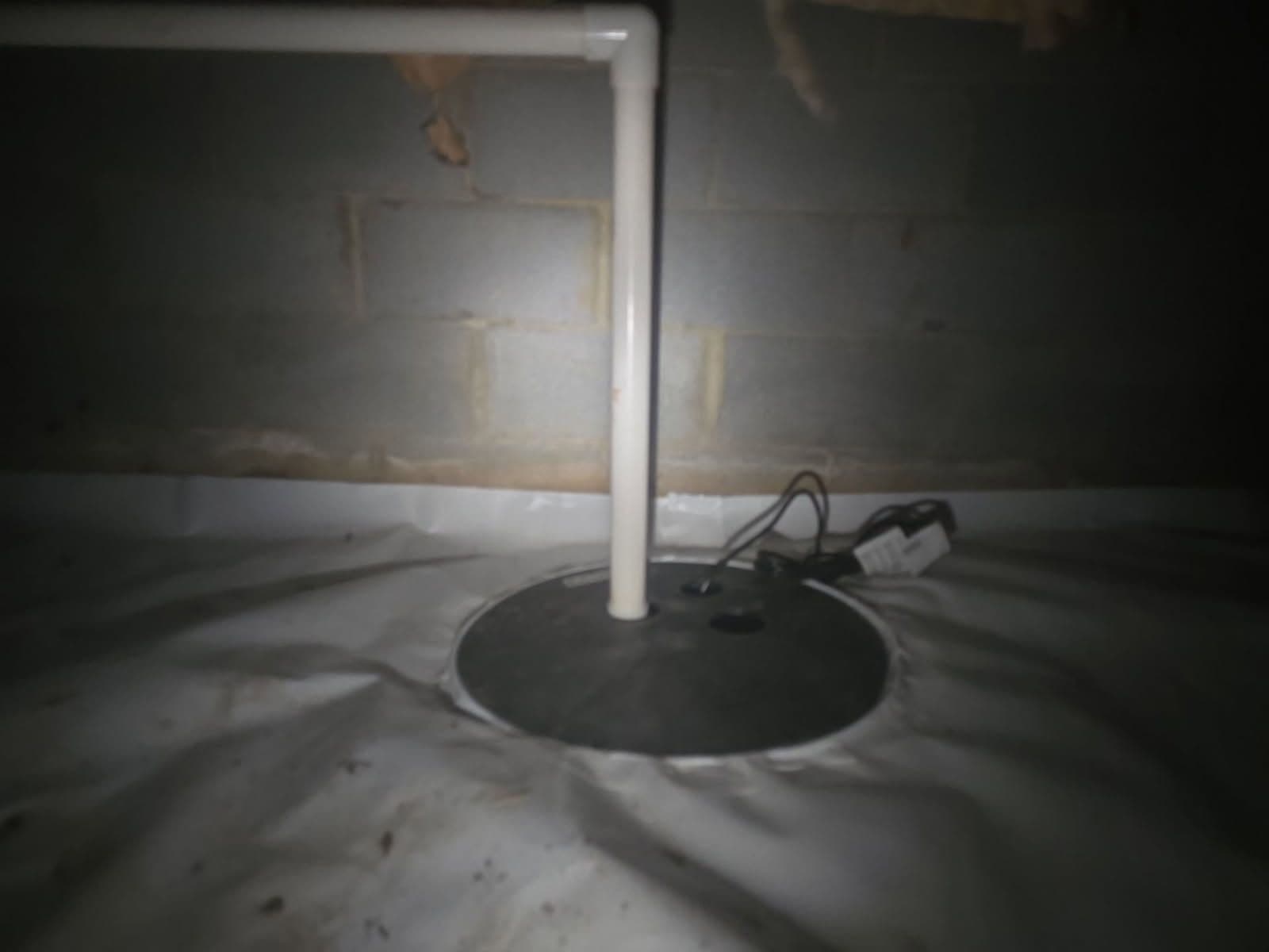 Project Interior French Drain and Moisture Control in Durham image