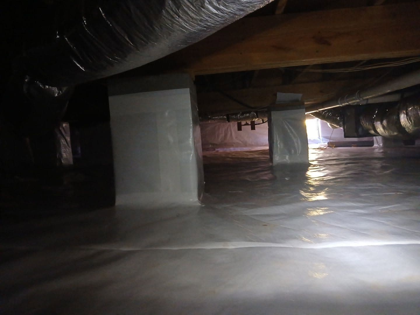 Gallery photos for Crawl Space Makeover in Pittsboro: Image #1