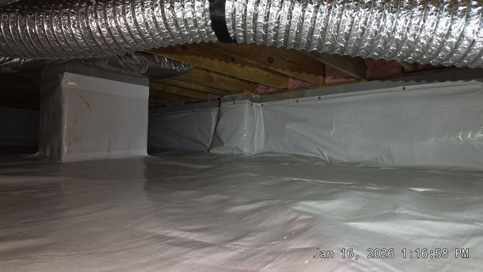 Gallery photos for Crawlspace Transformation in Hillsborough NC: Image #1
