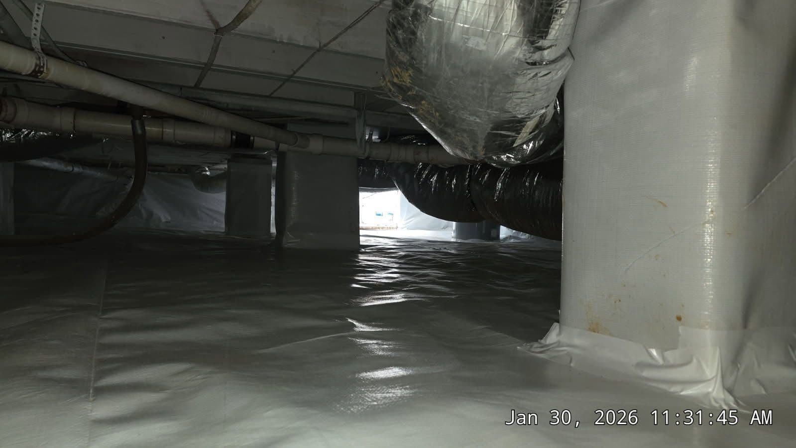 Crawl Space Encapsulation with Insul-Barrier in North Durham image