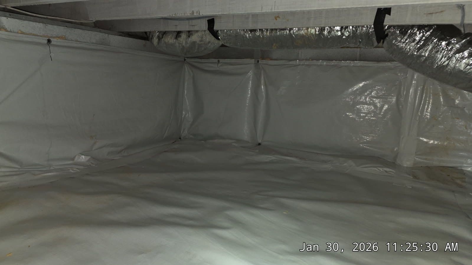 Gallery photos for Crawl Space Encapsulation with Insul-Barrier in North Durham: Image #1