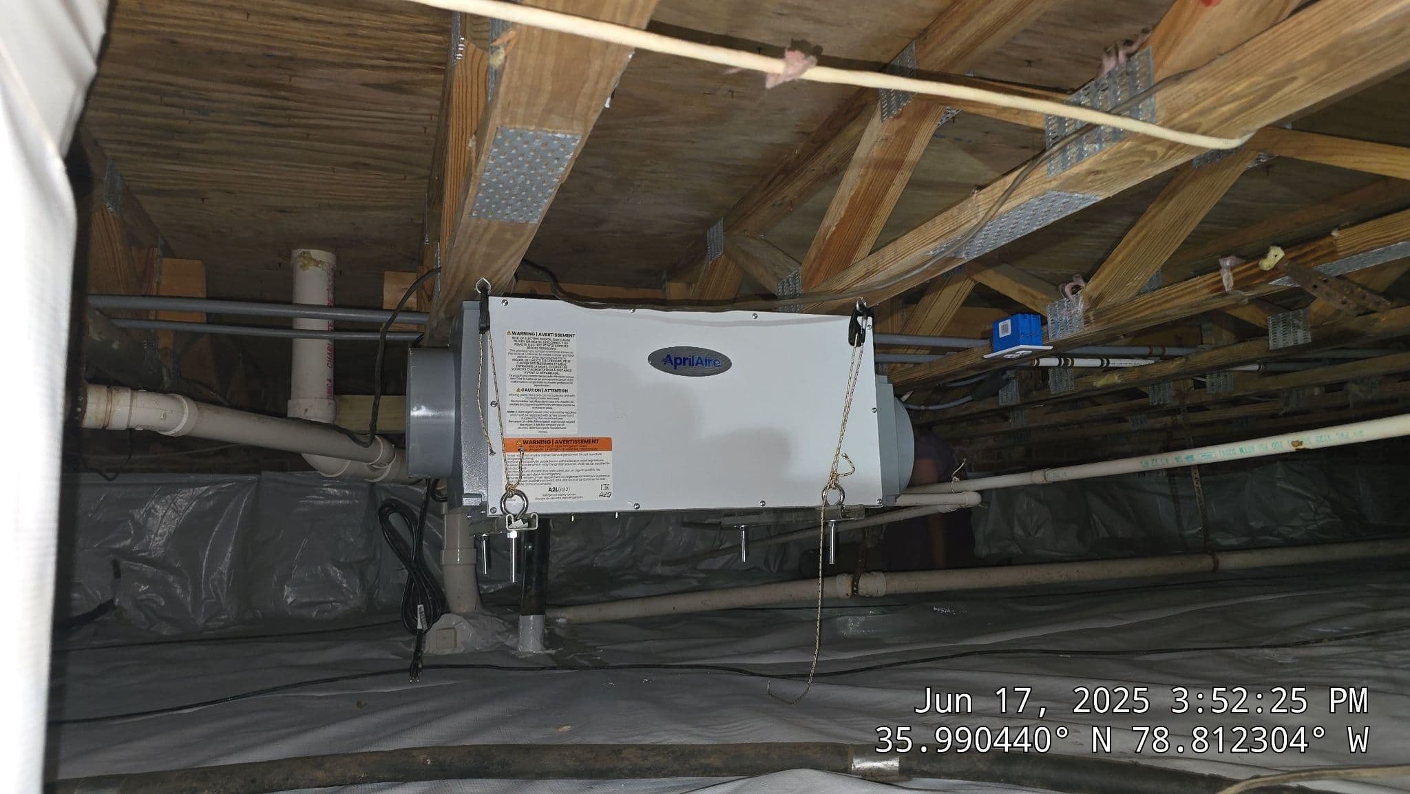 Project Complete Crawlspace Encapsulation in Durham NC image
