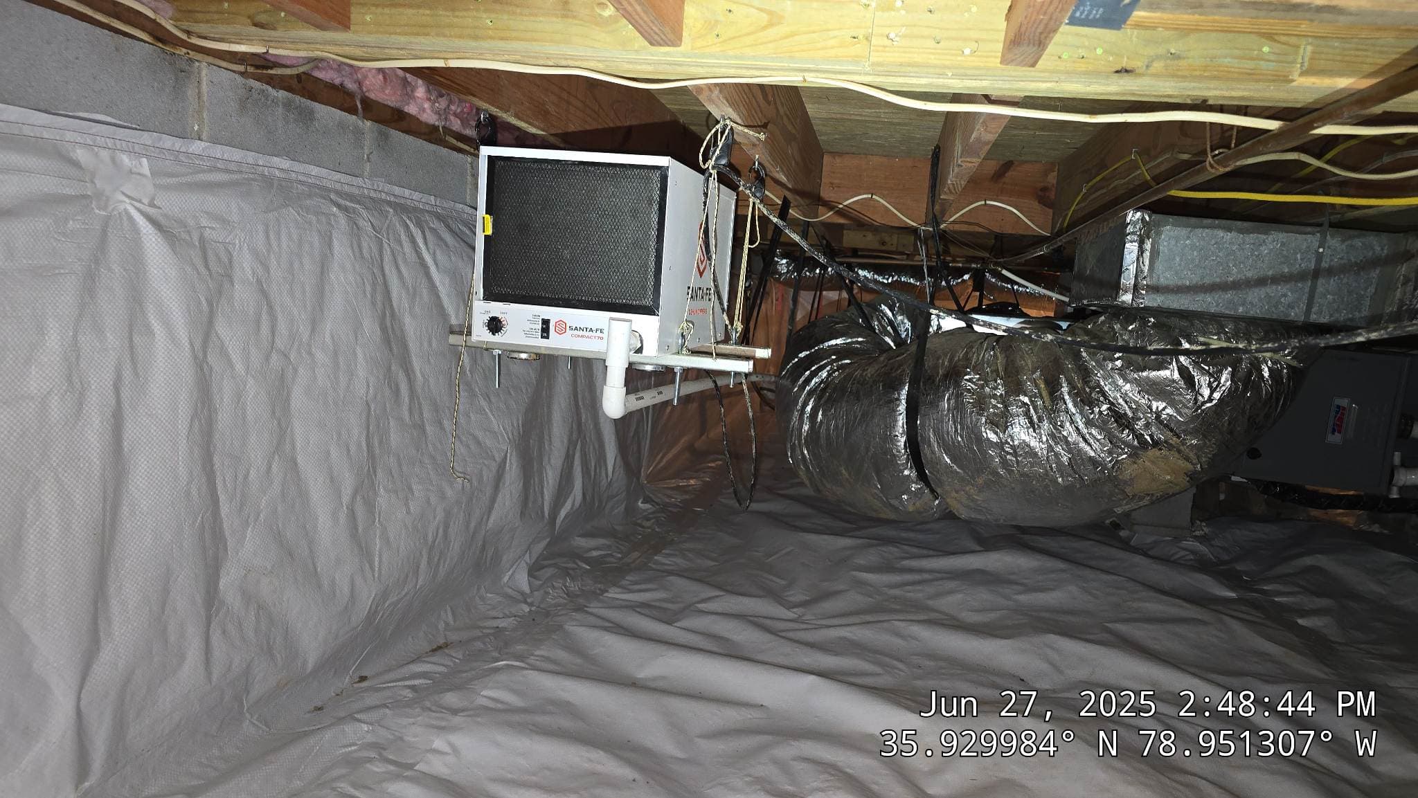 Project Expert Crawl Space Encapsulation in Hope Valley image
