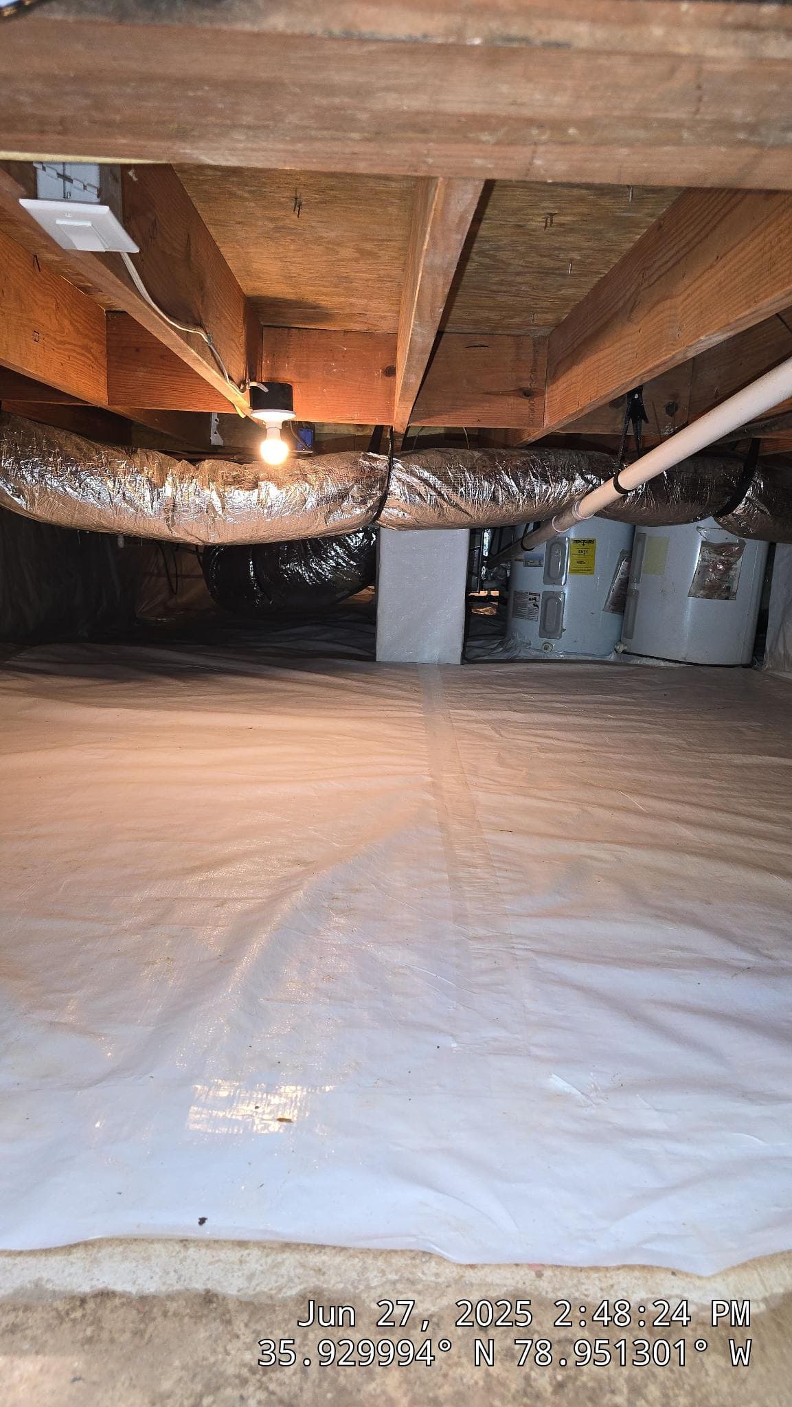Gallery photos for Expert Crawl Space Encapsulation in Hope Valley: Image #2