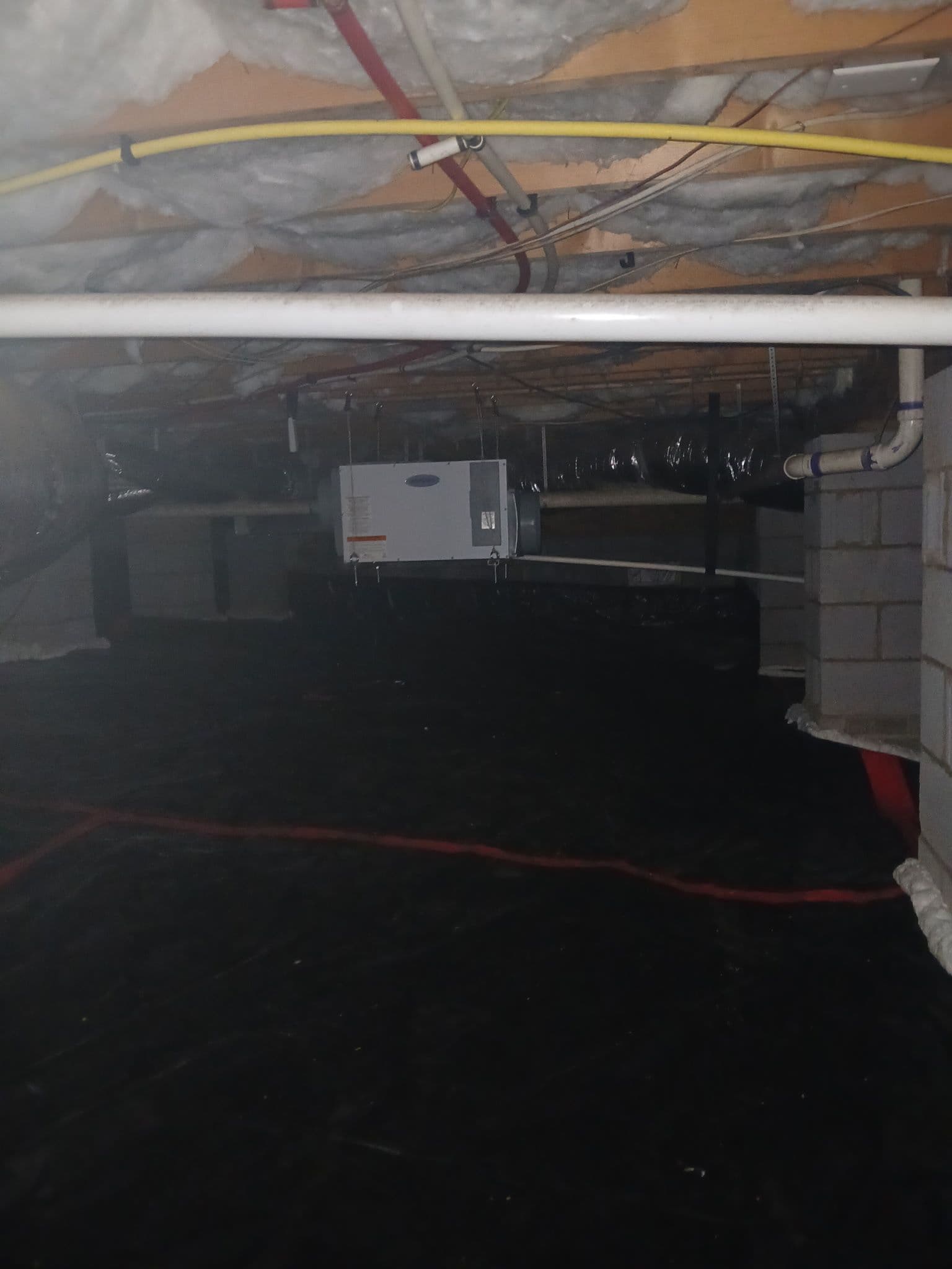 Gallery photos for Raleigh Crawlspace Dehumidifier Installation Success: Image #1