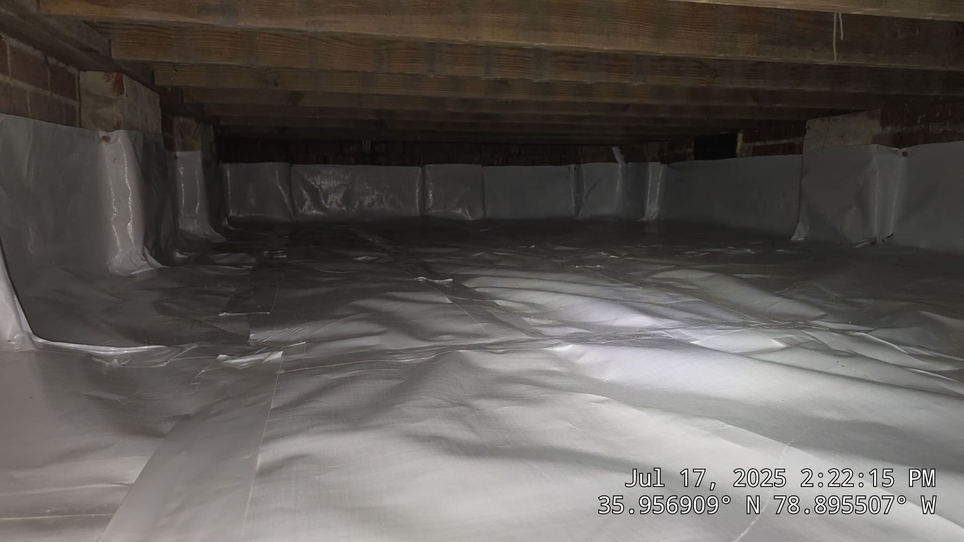 Gallery photos for Durham Crawlspace Encapsulation Boosts Efficiency: Image #1