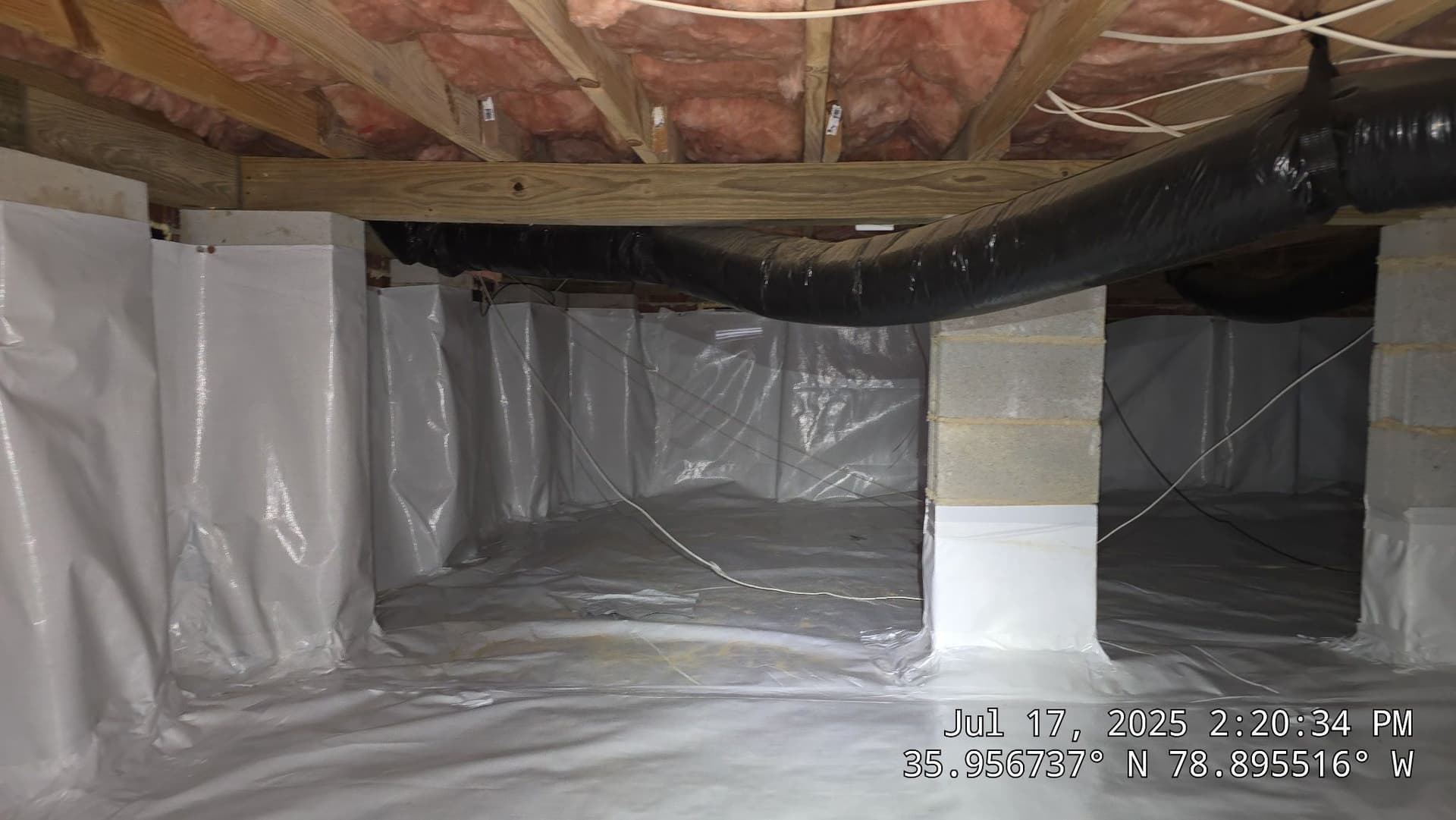 Gallery photos for Durham Crawlspace Encapsulation Boosts Efficiency: Image #2