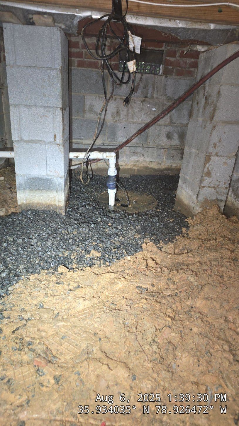 Project Effective Crawl Space Water Solutions image