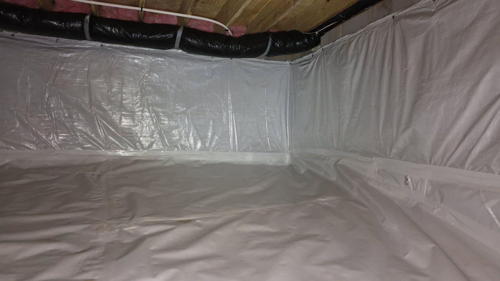 Gallery photos for North Durham Crawl Space Makeover Boosts Air Quality: Image #1