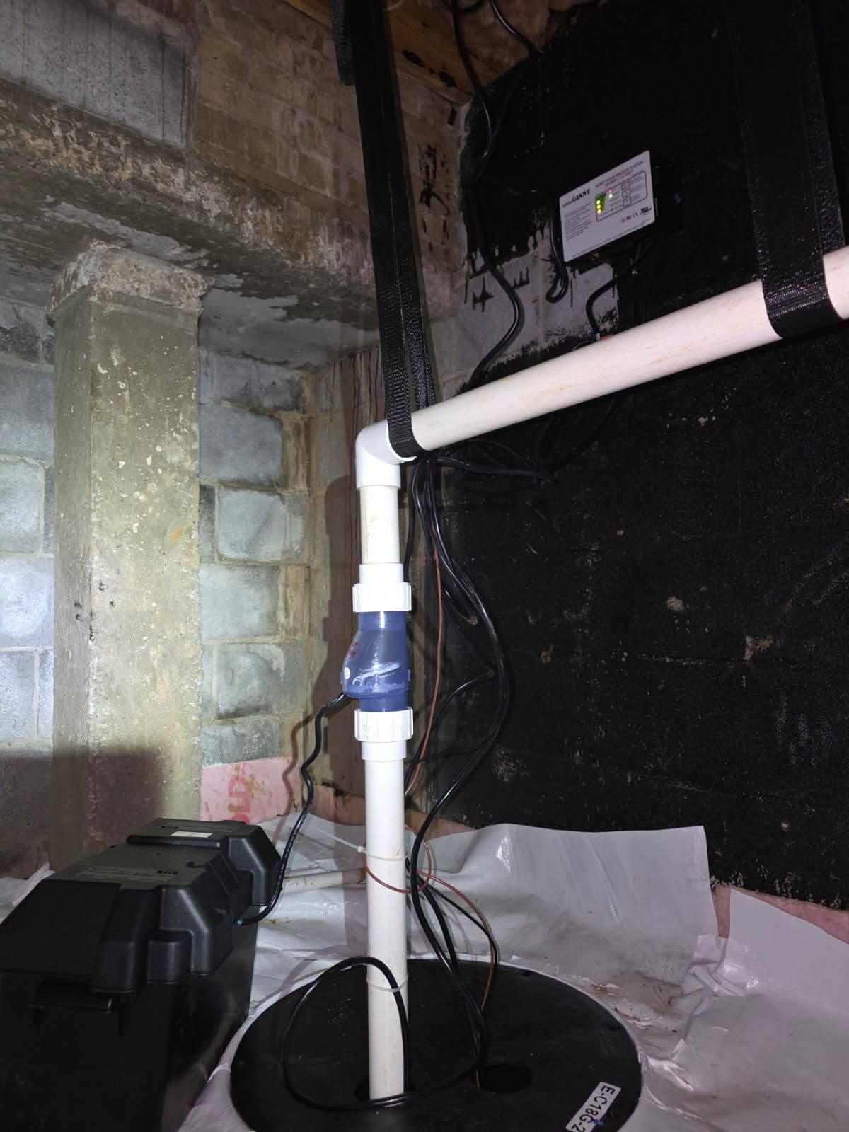 Gallery photos for Durham Crawlspace Moisture Protection Project: Image #1