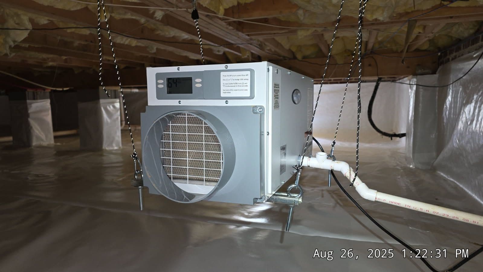 Crawl Space Made Safe and Dry with Our Expert Touch image