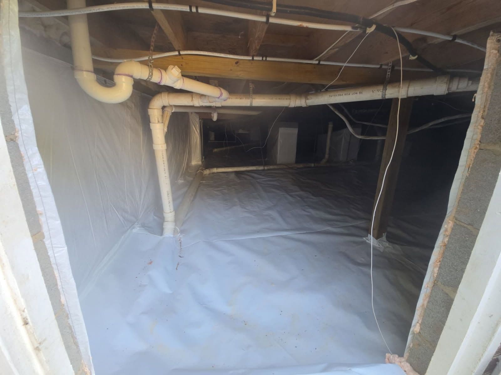 Gallery photos for Creating a Dry and Healthy Crawl Space in Hillsborough: Image #2