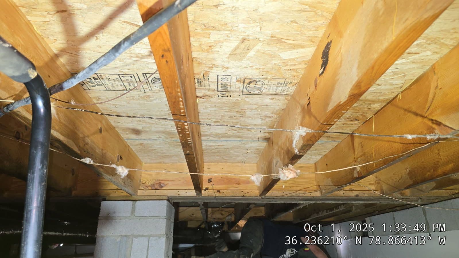 Gallery photos for Crawl Space Upgrade in Rougemont NC: Image #3