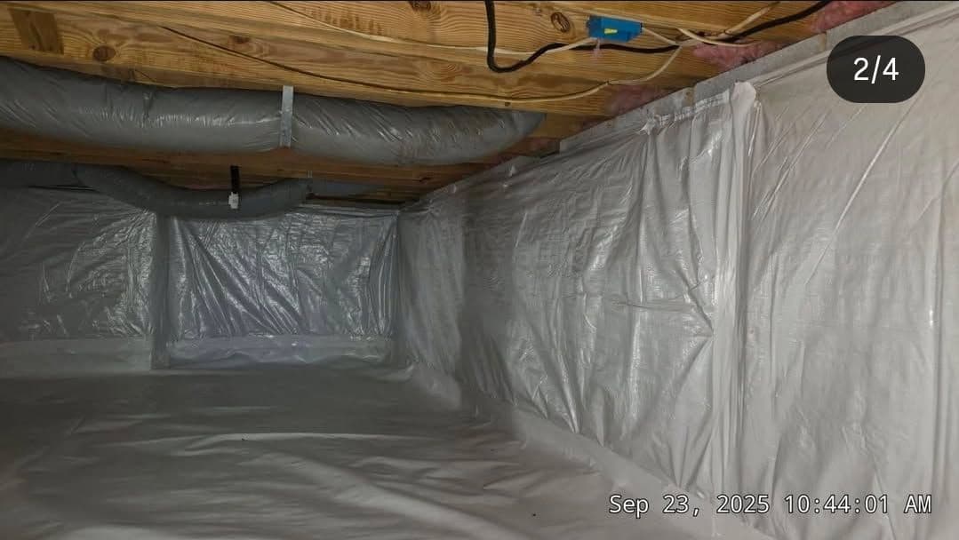 Gallery photos for Crawl Space Revamp Keeps Homes Dry and Healthy: Image #1