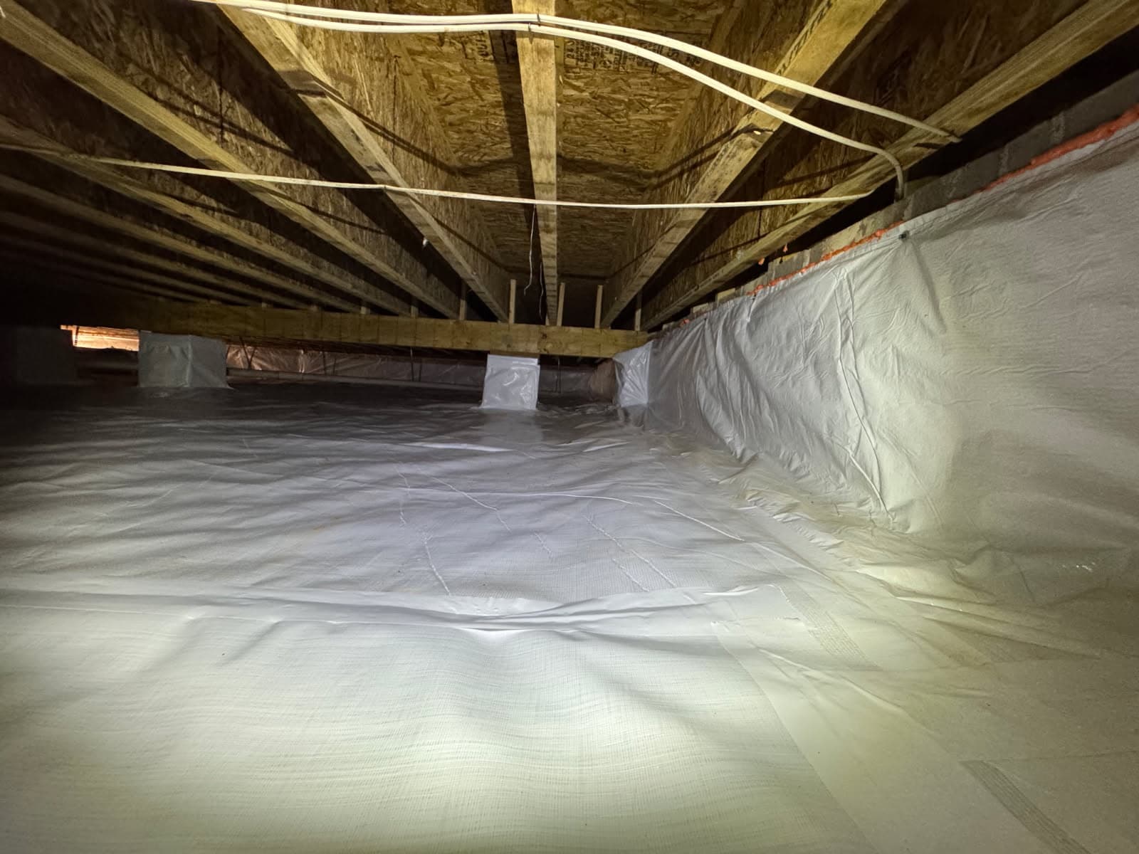 Gallery photos for Crawlspace Encapsulation in Graham NC: Image #1