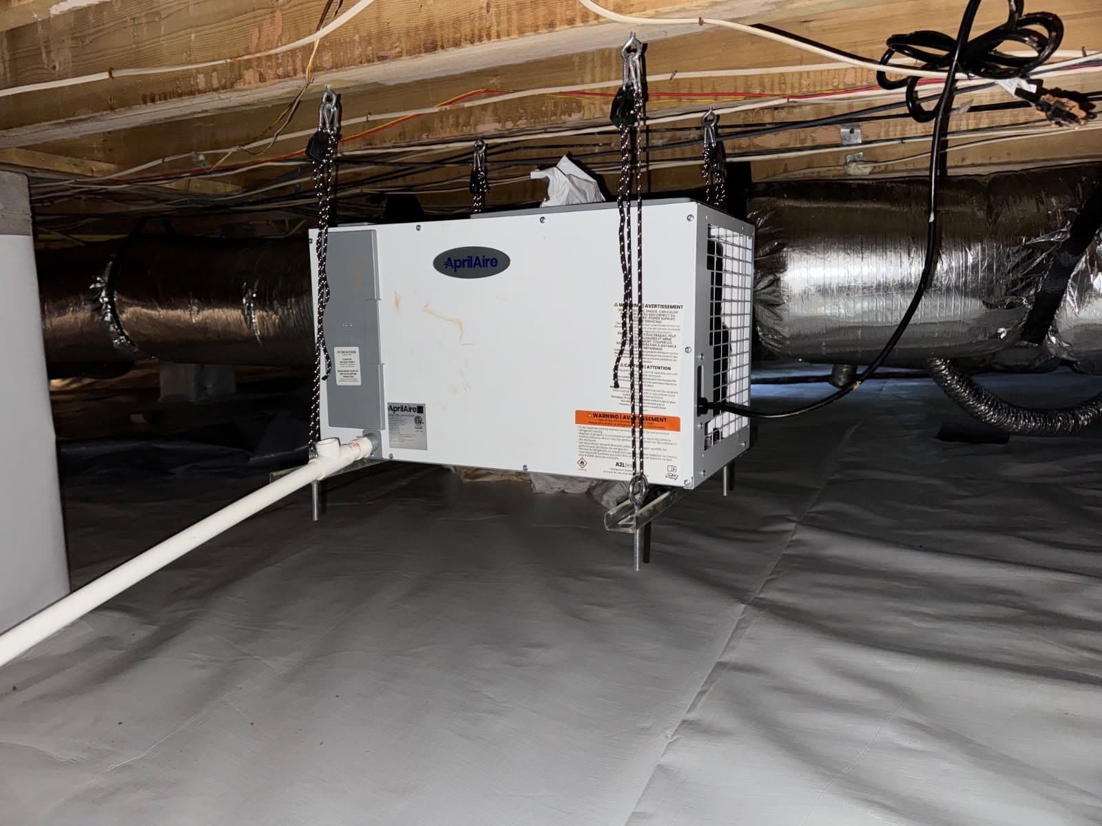 Gallery photos for Crawl Space Moisture Control in Raleigh: Image #3