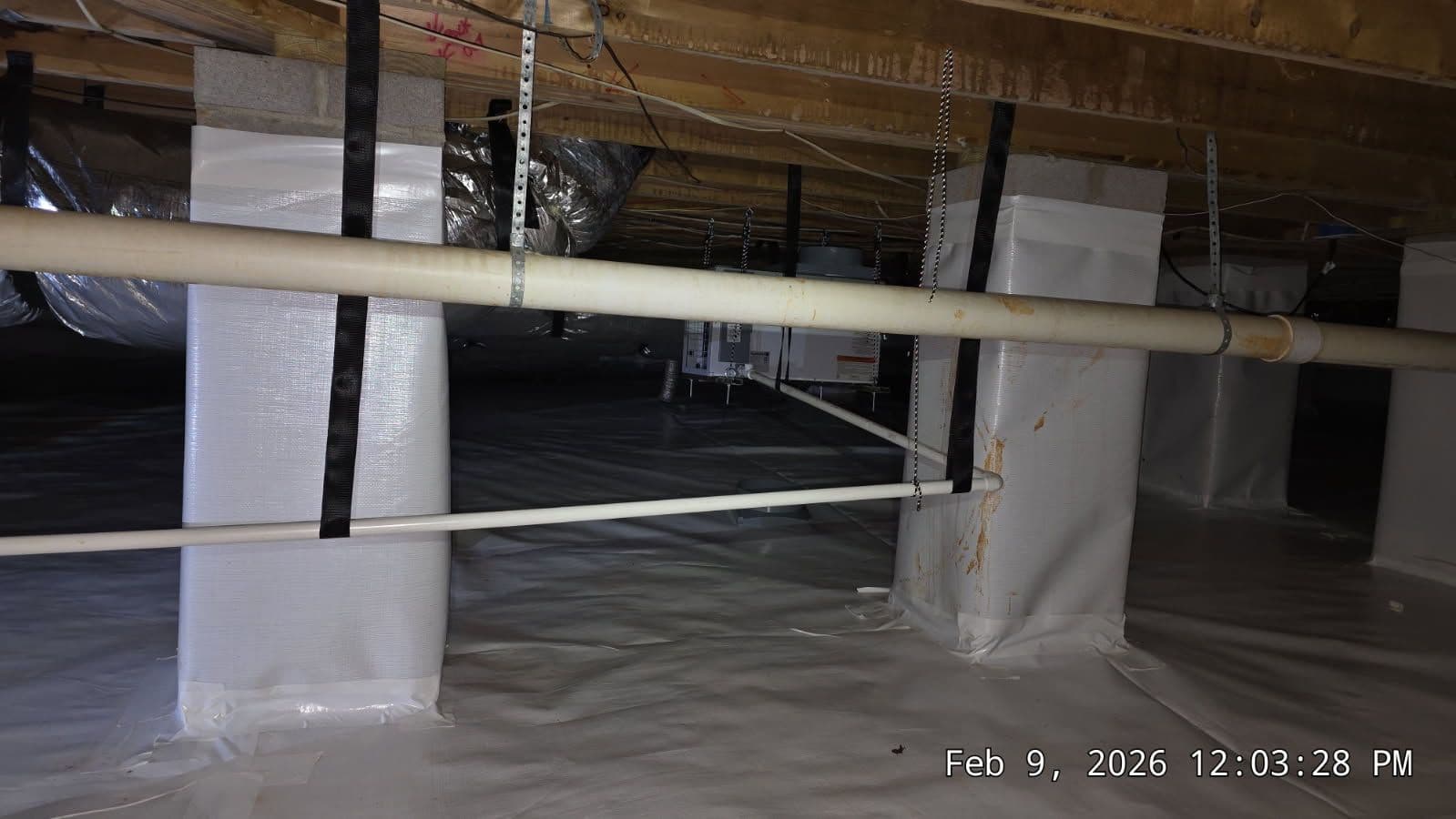 Gallery photos for Crawl Space Encapsulation and Dehumidifier Installation: Image #2